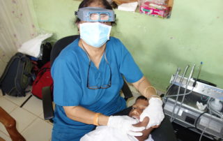 Dental Care International (DCI) Mobile dental care to provide free dental care to children in Mullaitivu, Sri Lanka. Dentists, hygienists, dental assistants